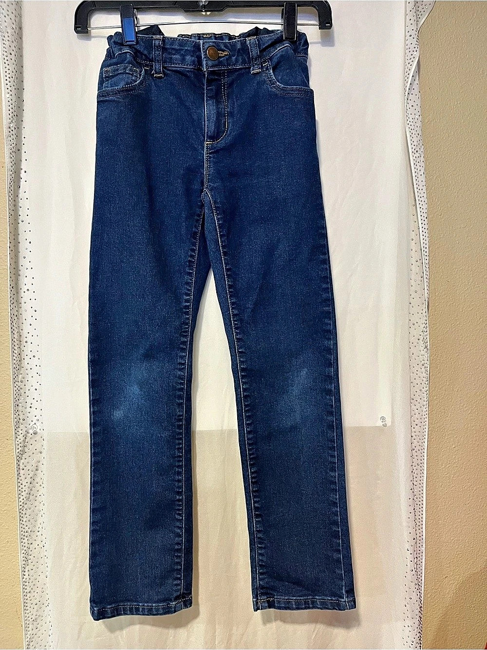 Wonder Nation Straight Girls Size 10 Blue Jeans Like New